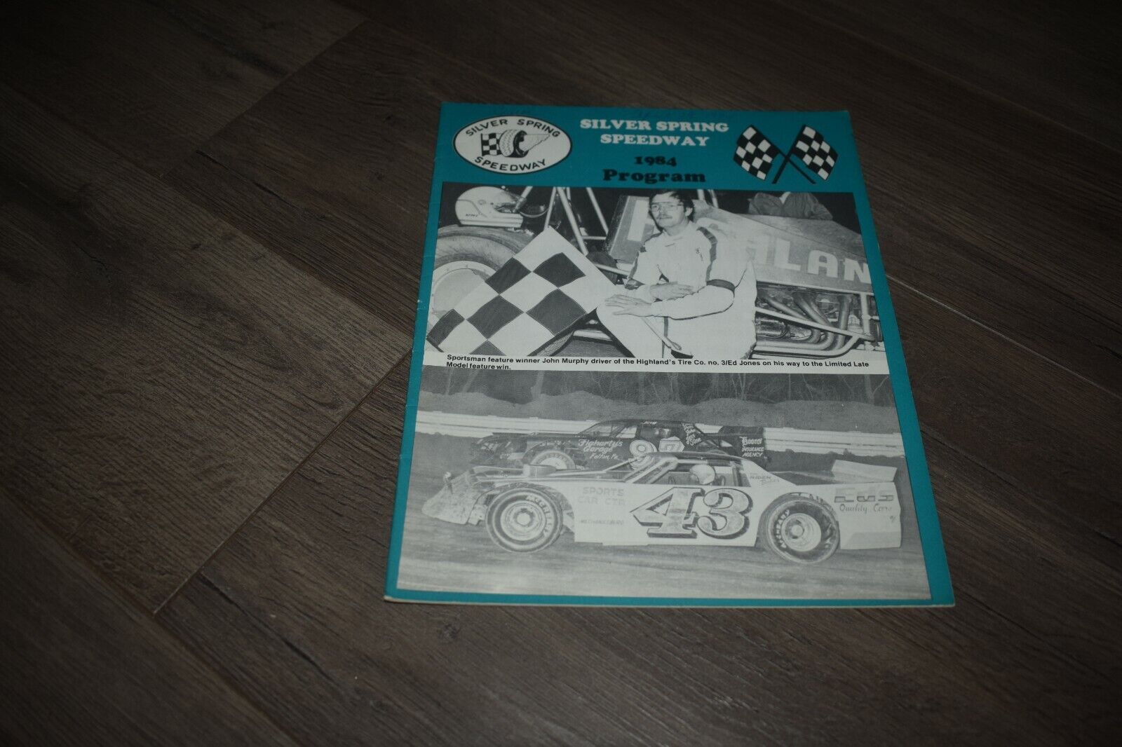 Silver Spring Speedway Racing Program 4/29/84 Sportsman & Limited Late Model PA