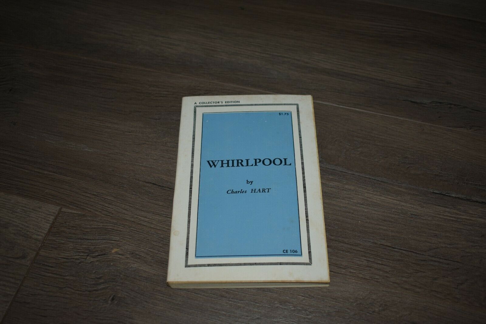 Whirlpool by Charles Hart 1967 paperback book
